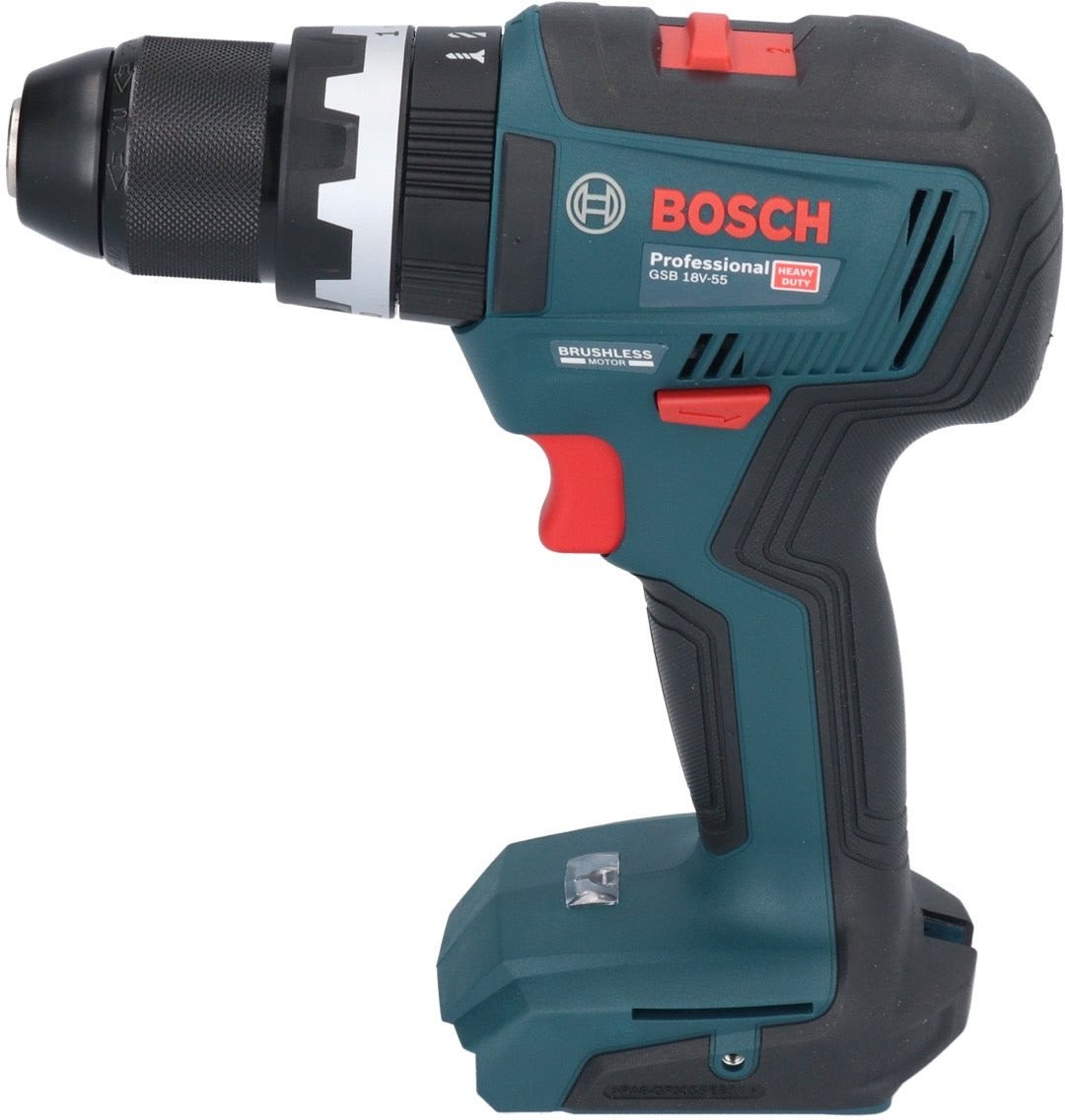 Bosch GSB 18V-55 Akku-Schlagbohrmaschine, 18 V, ohne Akku und Ladegerät