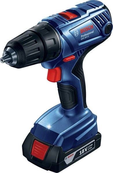 Bosch Akku-Bohrschrauber GSR 18V-21, 18 V, 2 Akkus à 2 Ah (06019H1008)
