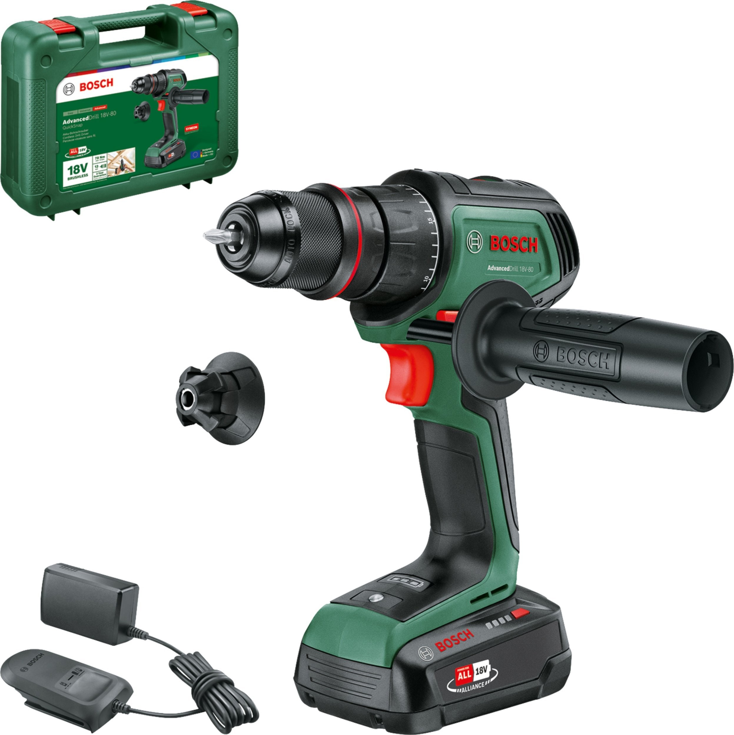 AdvancedDrill 18V-80 Quicksnap (1 x 2,5)
