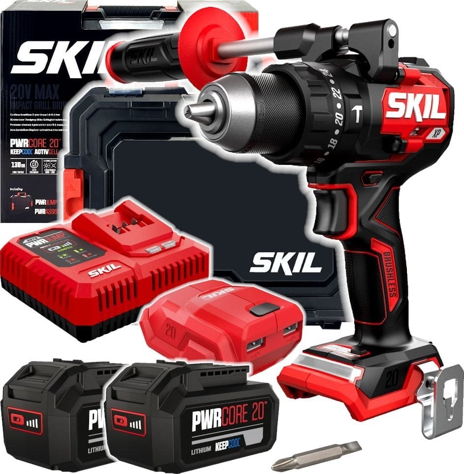 Bohr- und Schraubmaschine 3085XP 20V BL COMBI DRILL