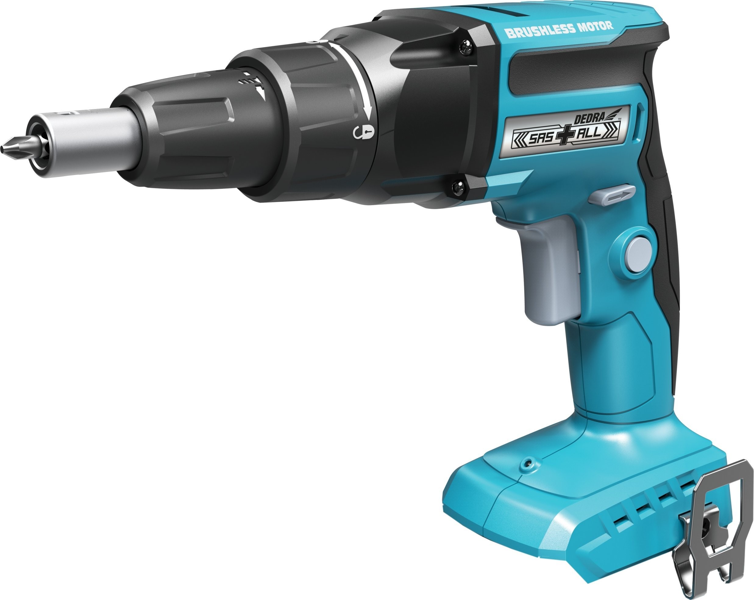 Dedra Akku-Schrauber für Gipskartonplatten 1/4" Sechskant 18 V 0*Ah SAS+ALL