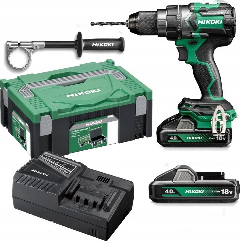 HIKOKI.SCHRAUBER 18 V   DS18DCWHZ 140 Nm 2x4,0 Ah BL HITSYSTEM