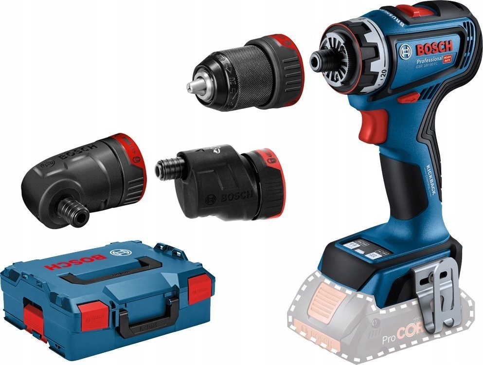 Bosch BOSCH. GSR 18V-90 FC SOLO Schraubendreher 3xGFA LB