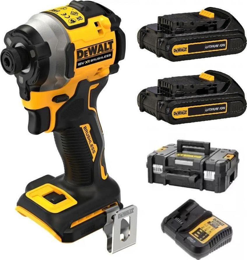 Dewalt DEWALT. Schlagschrauber. 18 V, 208 Nm, 2 x 2,0 Ah, TSTAK DCF850D2T