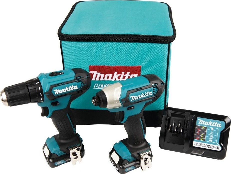 Makita COMBO-SET 12 V CLX224A 2 × 2,0 Ah MAKITA