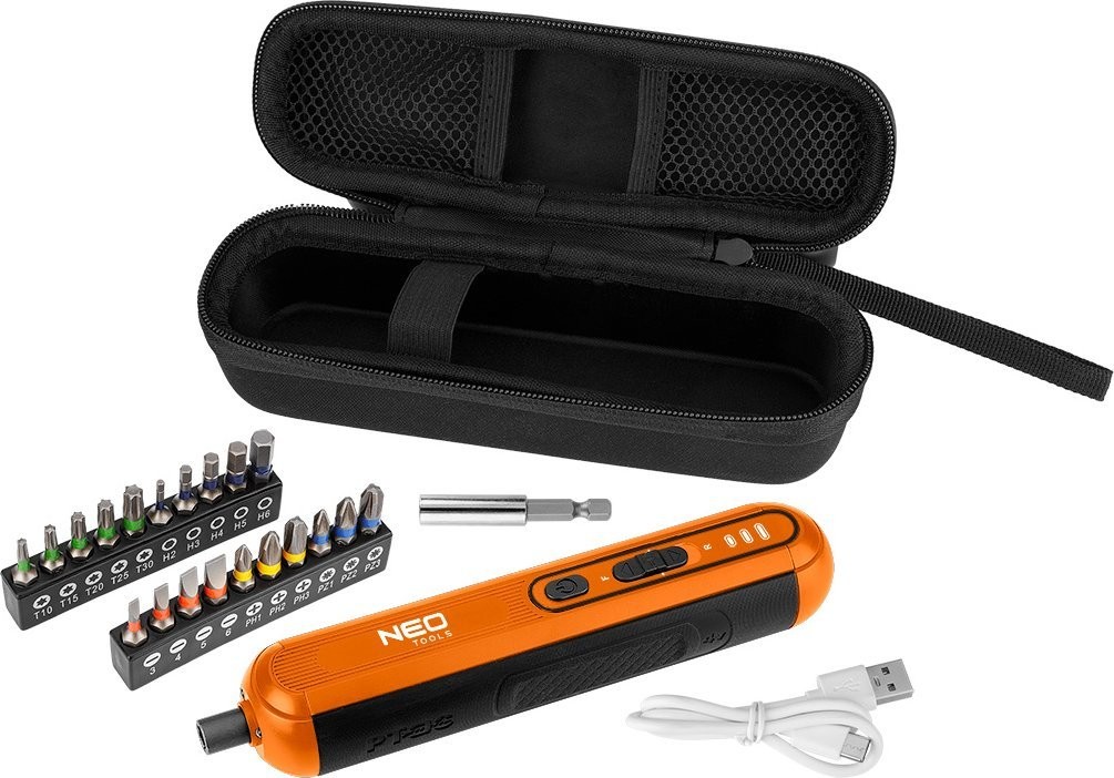 4-V-Akku-Schraubendreher, Li-Ion, USB-C