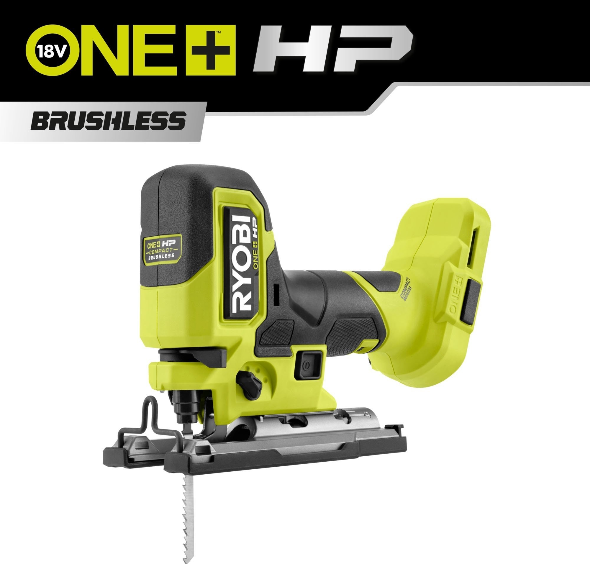 Akku-Stichsäge RYOBI ONE+ HP RJS18BX-0, 18 V, 135 mm, ohne Akku