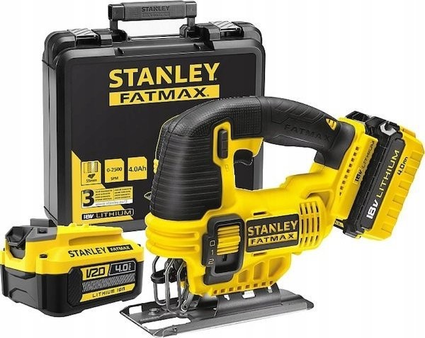 Stanley-Stichsäge ST STICHSAGE V20 SFMCS650B BL 2x4,0 Ah KOFFER