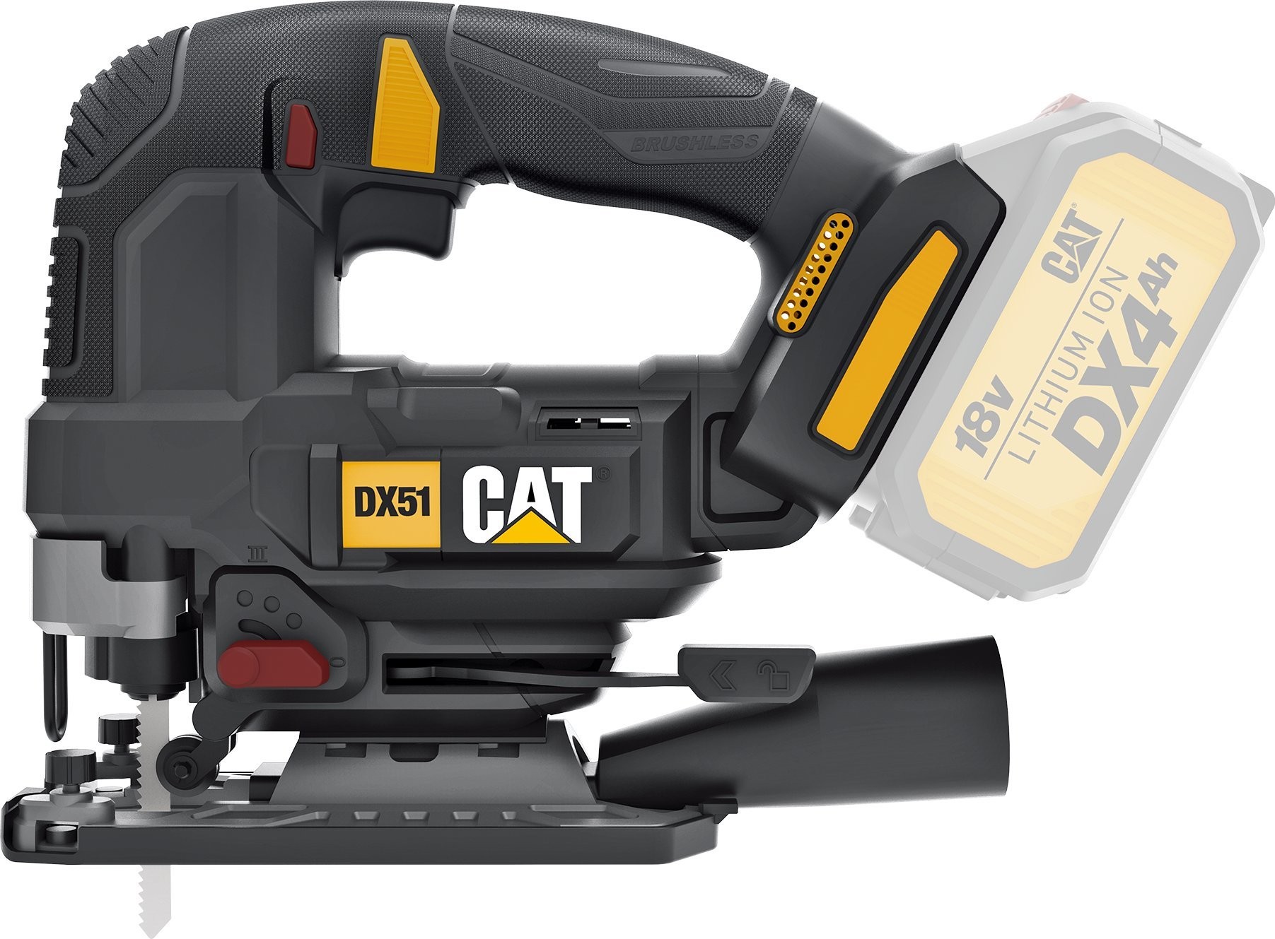 CAT 18-V-Stichsäge 26 mm DX51B