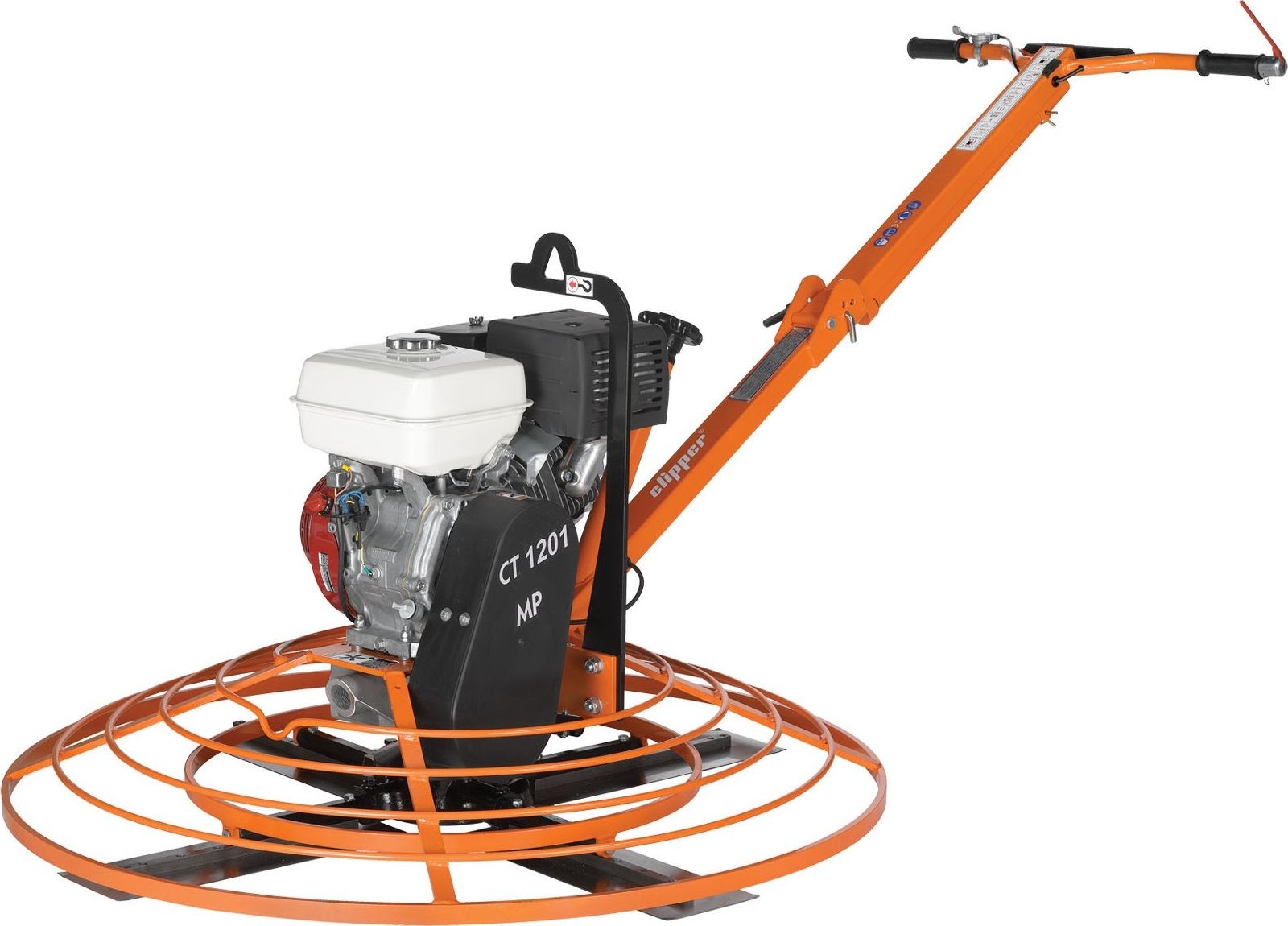 Norton Clipper Ct1201 Mp – Benzinbetriebener Glätter für Betonböden mit Honda GX270-Motor, 1200 mm + Gratis-Glätterplatte