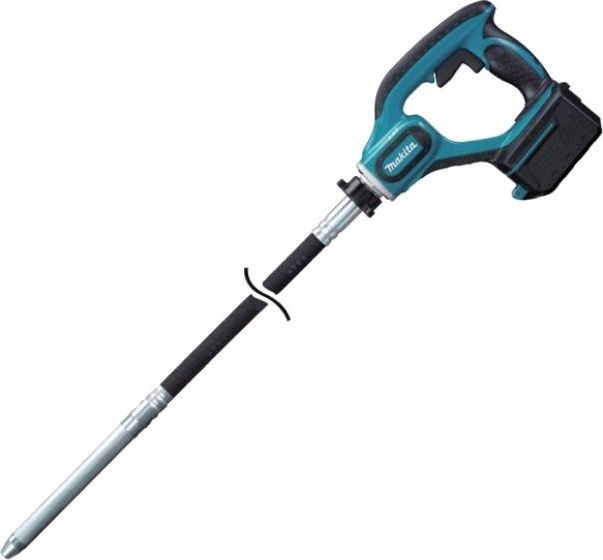 Makita 18-V-Betonverdichter, 2 x 5,0 Ah Li-Ion, 240 cm, DVR850RTE, MDVR850RTE
