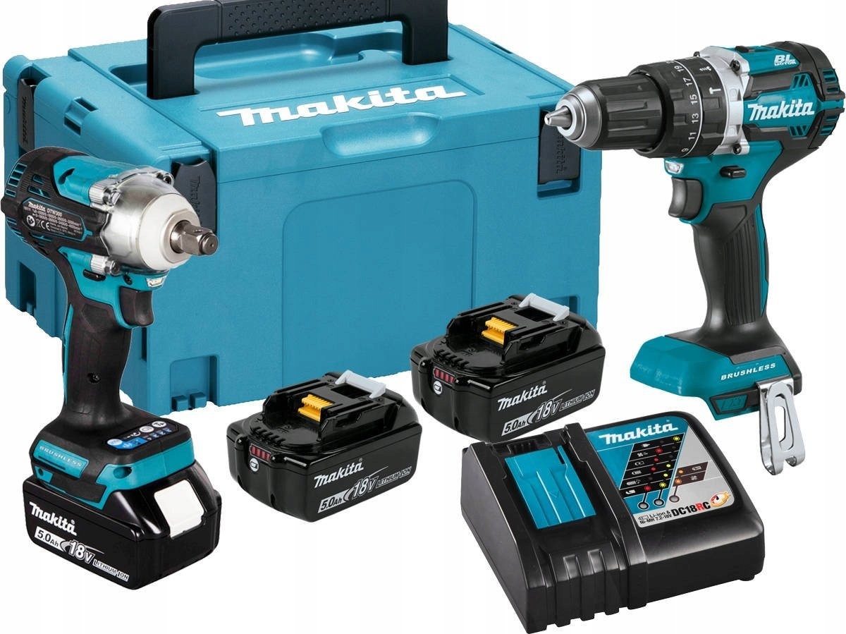 Makita 7-teiliges Elektrowerkzeug-Set (DLX2359TJ1)
