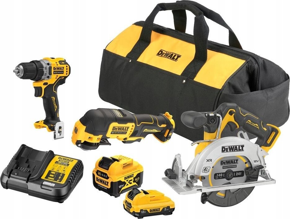 Dewalt 7-teiliges Elektrowerkzeug-Set (DCK317P1D1-QW)