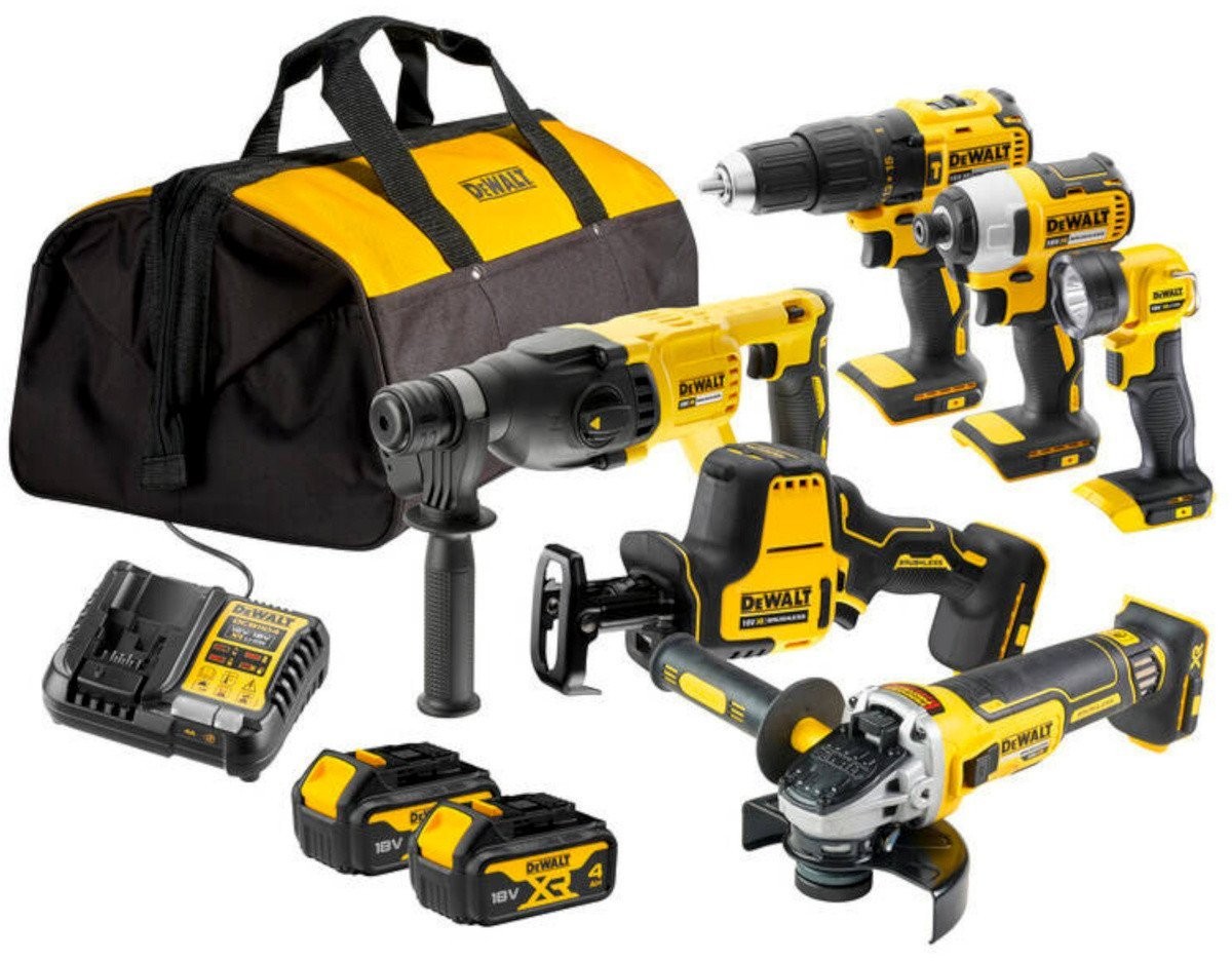 Dewalt 10-teiliges Elektrowerkzeug-Set (DCK607M2-QW)