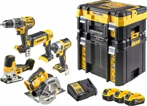 Dewalt 11-teiliges Elektrowerkzeug-Set (DCK500P3T-QW)