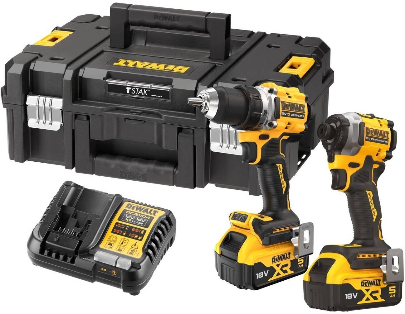 Dewalt 6-teiliges Elektrowerkzeug-Set (DCK2051P2T-QW)