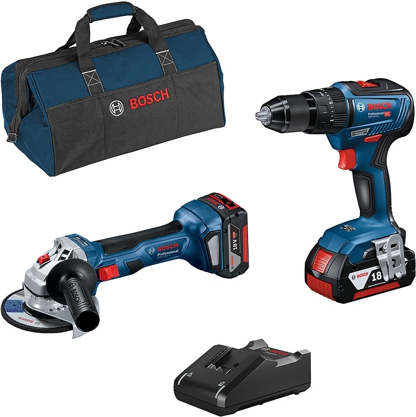 SET BOSCH GSB 18V-55 + GWS 18V-7
