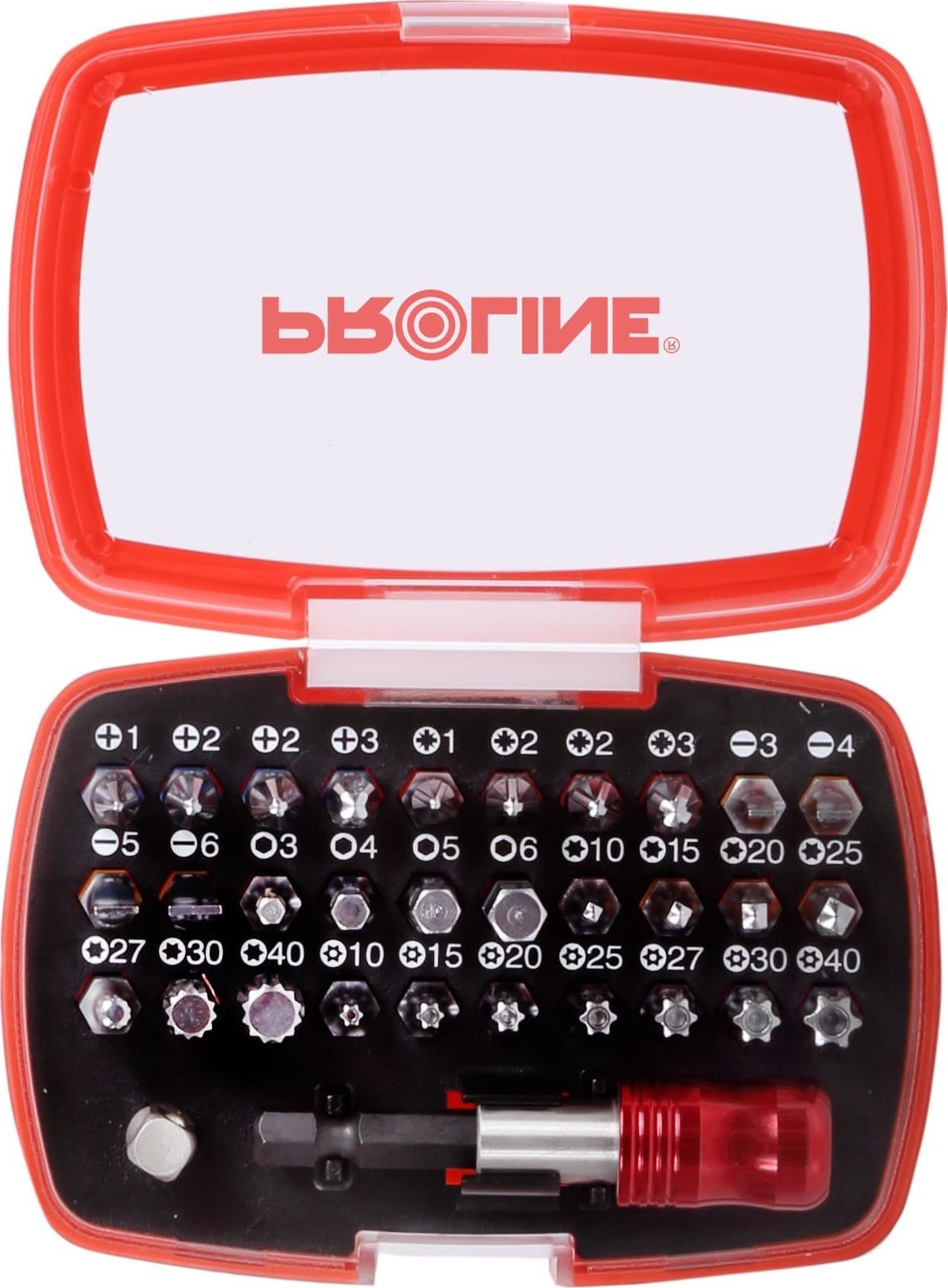 Pro-Line-Elektrowerkzeugset SET: TASCHENLAMPE 51036 PROLINE + BIT-SATZ 10705 PROLINE
