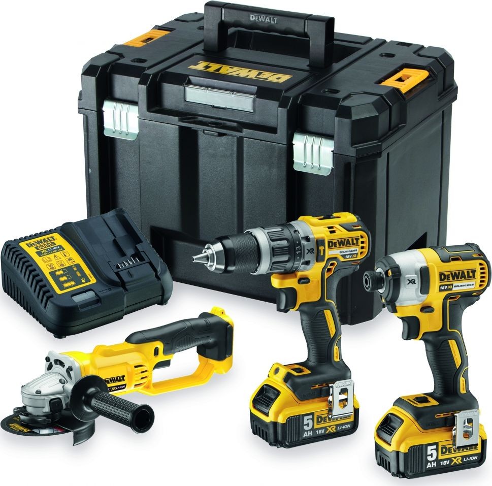 Dewalt 7-teiliges Elektrowerkzeug-Set (DCK383P2T-QW)