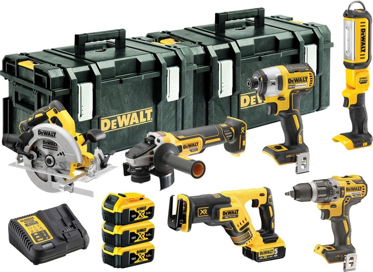 Dewalt 12-teiliges Elektrowerkzeug-Set (DCK623P3-QW)