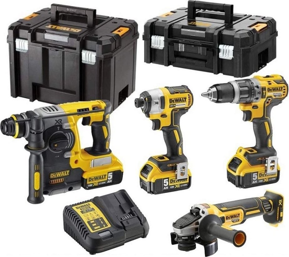 Dewalt 10-teiliges Elektrowerkzeug-Set (DCK422P3T-QW)
