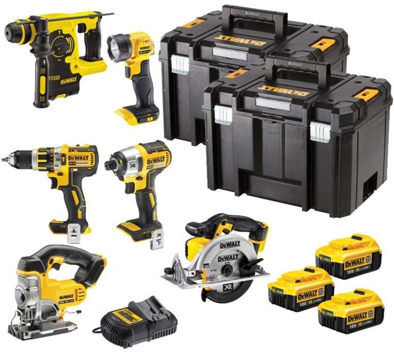 Dewalt 12-teiliges Elektrowerkzeug-Set (DCK699M3T)