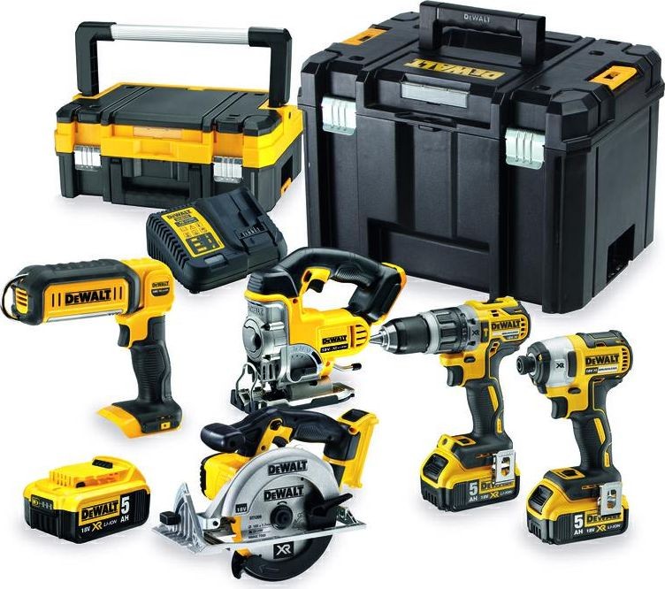 Dewalt 11-teiliges Elektrowerkzeug-Set (DCK551P3T-QW)