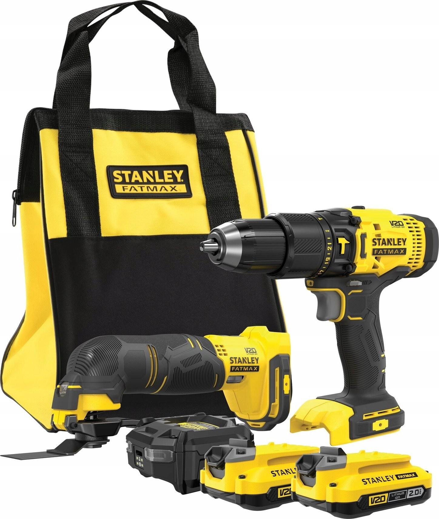 Stanley 6-teiliges Elektrowerkzeug-Set (SFMCK213D2S-QW)