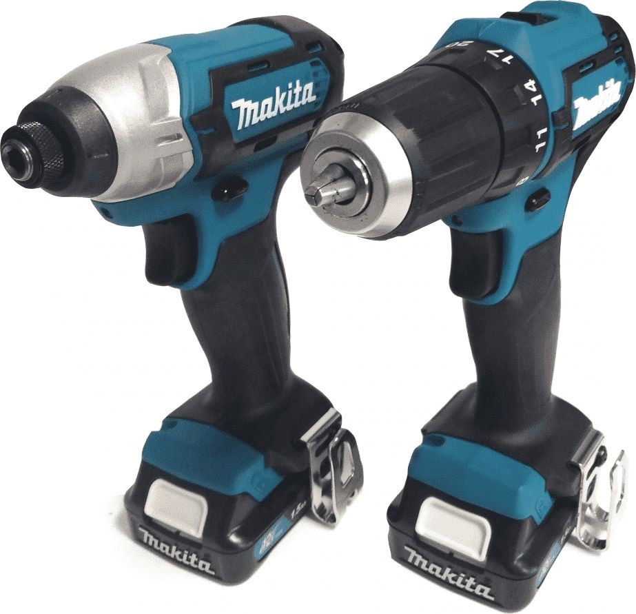 Makita 2-teiliges Elektrowerkzeug-Set (CLX224X)