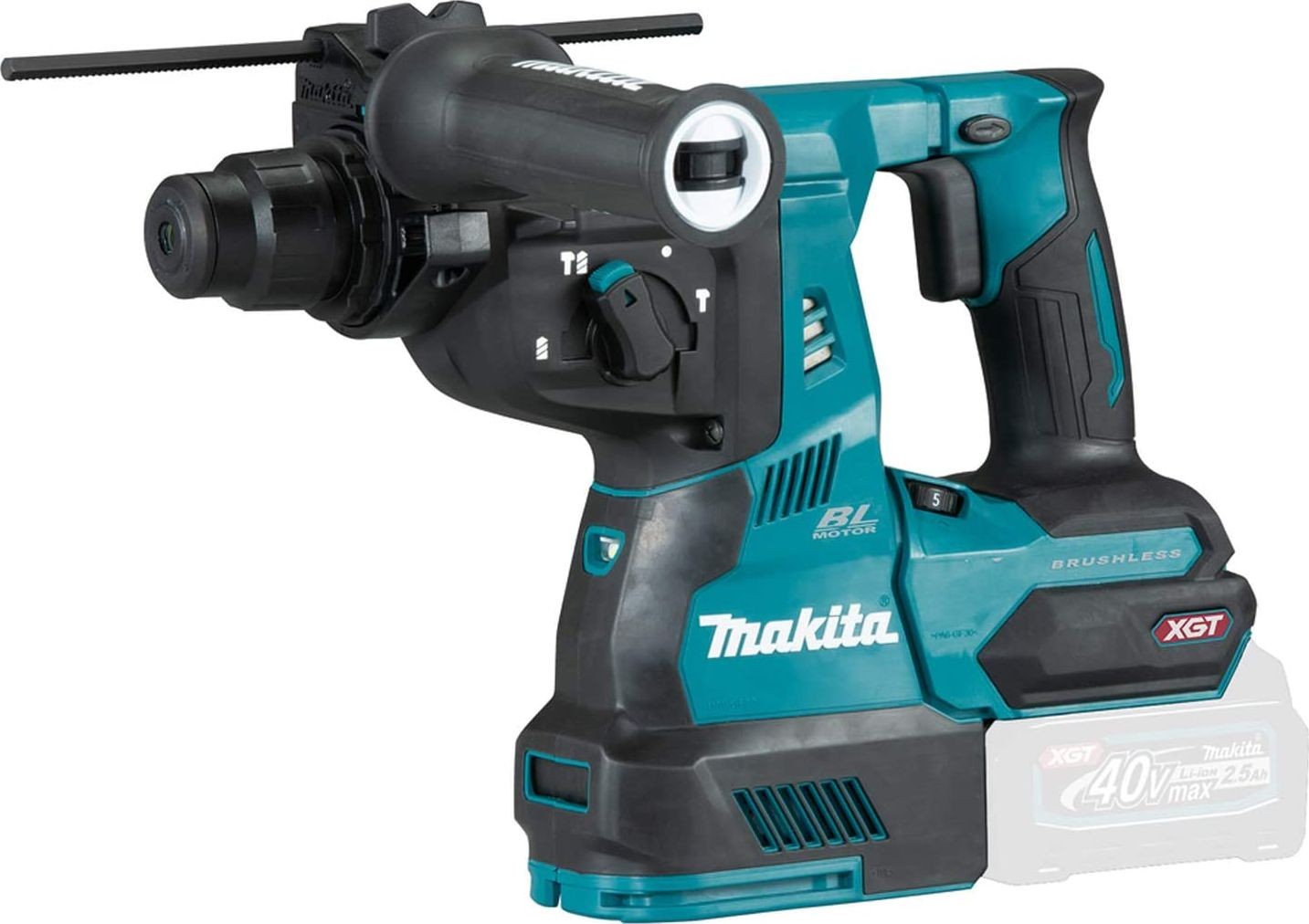 Makita Akku-Kombihammer HR003GZ 40 V